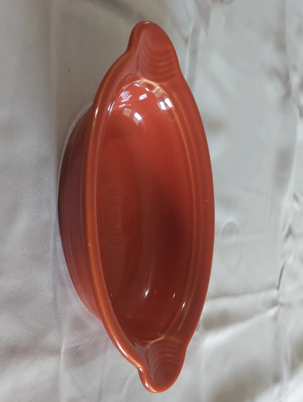 Fiesta 9 1/8 Inch Oval Individual Casserole 13 OZ Paprika